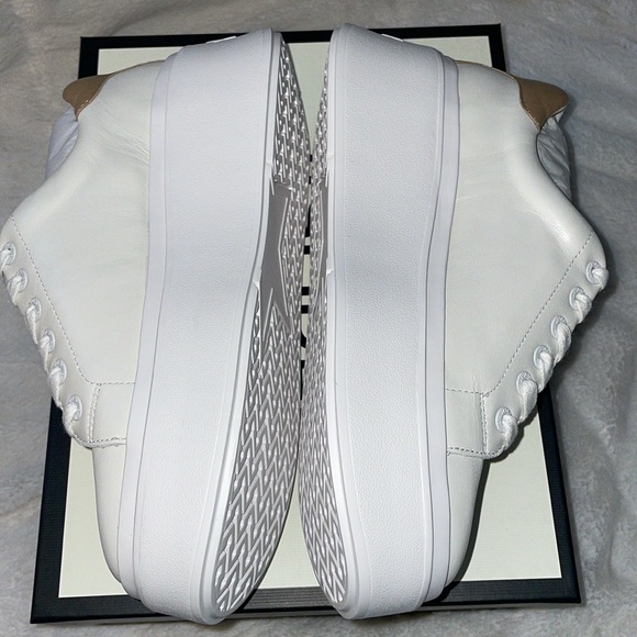 NWT J/SLIDES HALLY White Leather Sneaker - Picture 13 of 15